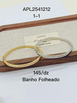 brinco argola banho folheado